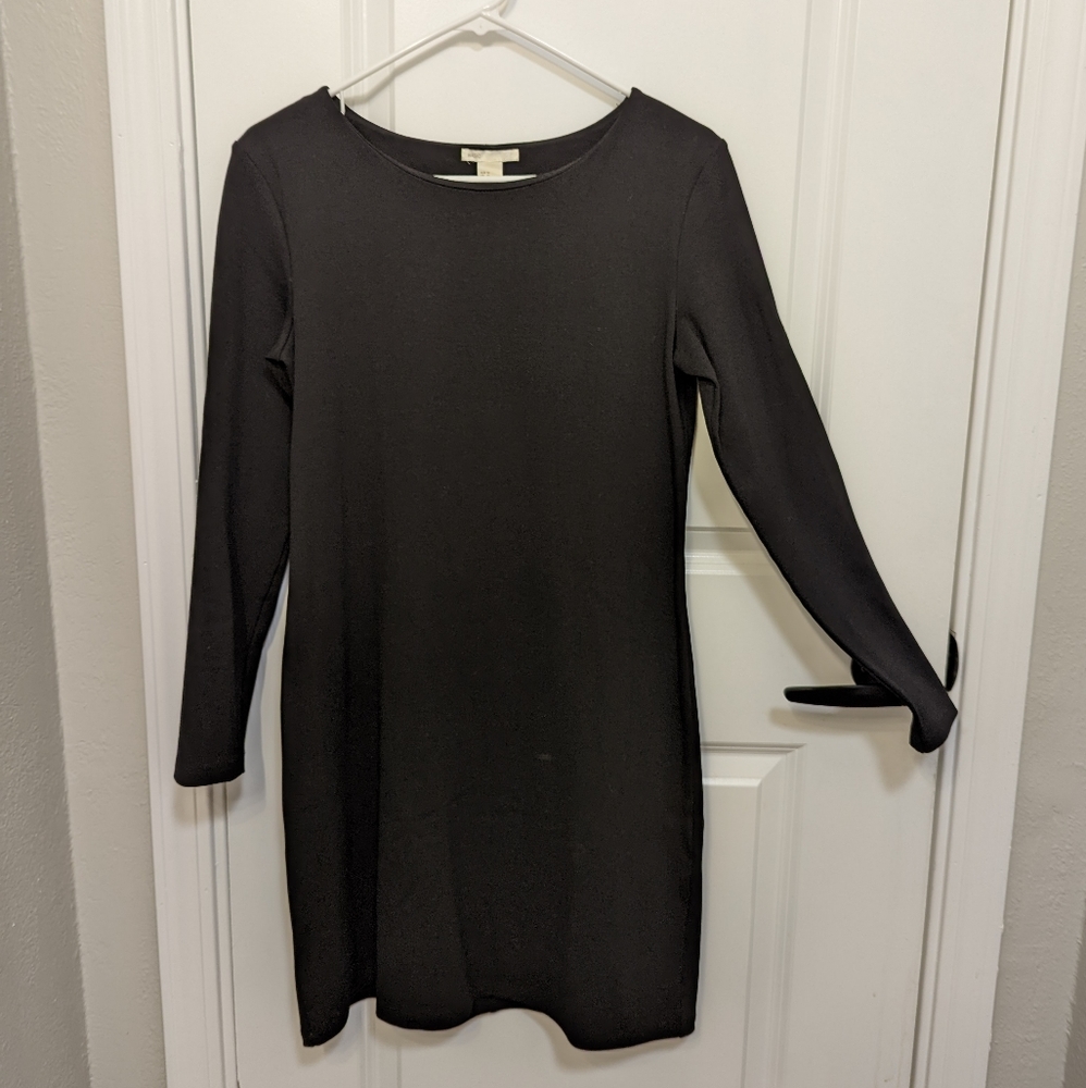 H&M Dress Size M Black Long Sleeve